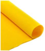 Фетр в рулоне мягкий IDEAL 1мм 100см арт. FLT-S2 уп.1м цв.643 желтый