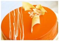 Гель для покрытия со вкусом апельсина Муар Фабрика сладкого декора, 1 кг