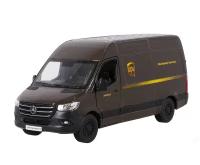 Машинка металлическая инерционная Mercedes-Benz Sprinter UPS Edition 1:48 Kinsmart (KT5430D)