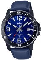Наручные часы CASIO Collection Men MTP-VD01BL-2B, черный, синий
