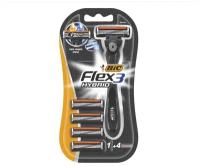 BIC Flex3 Hybrid, Сменные кассеты 4 шт + станок