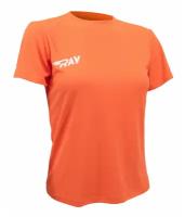 Футболка спортивная женская RAY TL (Woman) неон оранжевый