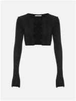 Топ XSAI CROP TOP, Dusty Black, L