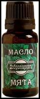 Масло ароматическое Добропаровъ Эфирное Мята в коробке с подвесом 15 мл (1313)