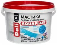 DALI AQUAPLAST Мастика гидроизоляционная универсальная акриловая 10л, голубой