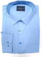 Рубашка BARCOTTI, размер 3XL(62), голубой