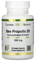 California Gold Nutrition Bee Propolis 2X Concentrated Extract вег.капс
