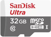 Карта памяти SANDISK micro SDHC 32Gb Ultra Class 10 UHS-I (100/10 MB/s) (SDSQUNR-032G-GN3MN)