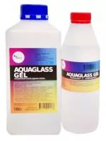 AquaGlass GEL 1500 грамм (эпоксидная смола для рисования средней вязкости)