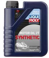 Моторное масло 2-х тактное Liqui Moly Snowmobil Motoroil 2T синтетическое 1 л