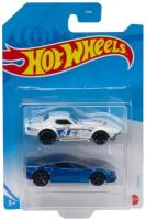 Набор машинок Hot Wheels коллекционные 2шт Корвет GTT32