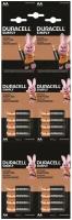 Батарейка Duracell AA, в упаковке: 16 шт