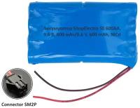 Аккумулятор ShopElectro SE 600АА, 9.6 В, 600 мАч/ 9.6 V, 600 mAh, NiCd, с коннектором SM2P (2)