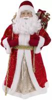 Фигурка Феникс Present Дед Мороз в красной шубке 88461, 28.5x19.5x61 см, красный/белый