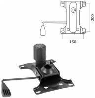 Механизм качания для кресла, Top-Gun, межцентровое расстояние крепежа 150х200 мм