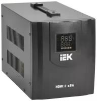 Стабилизатор напряжения IEK Home 2кВА однофазный черный (IVS20-1-02000)