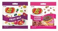 Конфеты Jelly Belly Fruit Mix фруктовое ассорти 70 гр. + Donut Shoppe 70 гр. (2 шт