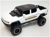 Машинка HUMMER EV PICKUP 1:24 металлическая, свет, звук