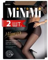 Колготки MiNiMi Milana, 20 den, 2 шт., бежевый