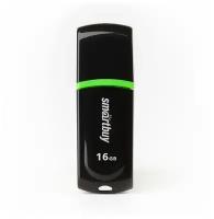 Флеш-накопитель USB 2.0 Smartbuy 16GB Paean Black (SB16GBPN-K)