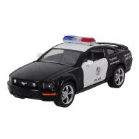 Машинка металлическая инерционная 2006 Ford Mustang GT (Police) 1:38 Kinsmart (KT5091DP)