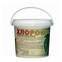 Хлорофос (технический) 0.8 кг от тараканов, блох, постельных клопов, муравьев, имаго и личинок комаров, крысиных клещей