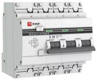 Дифференциальный автомат EKF АД-32 тип А 4П A 6 кА AC электронный