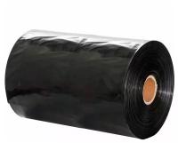 Упаковочная пленка ПВД рукав черная (ширина 40 см, длина 270 м, толщина 90 мкм)