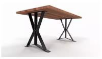 Обеденный прямоугольный универсальный стол в стиле Лофт Модель 24