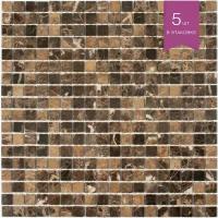 мозаика каменная NS mosaic KP 728 305х305 чип 15x15 уп 5 шт