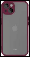 Чехол vlp Matte Case для Apple iPhone 13, Marsala