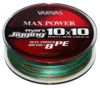 Шнур плетеный Varivas Avani Jigging 10 10 Max Power PE X8 #1,0 0,165мм 300м (multicolor)