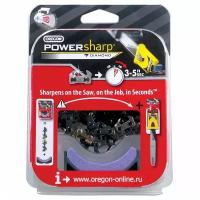 Набор цепь OREGON PowerSharp 3/8, 1.3, 52 зв. + заточной камень, арт. PS52E