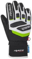 Перчатки Reusch Prime Race R-Tex® XT Junior (Black/White/Neon green 4.5)