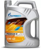 Синтетическое моторное масло Газпромнефть Premium N 5W-40, 5 л, 1 шт