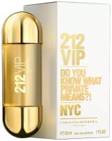 CAROLINA HERRERA парфюмерная вода 212 VIP Women, 30 мл