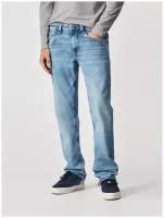 Джинсы прямые Pepe Jeans, размер 28, рост 34, голубой (vx5)