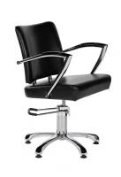 Кресло парикмахерское (черный) А08В