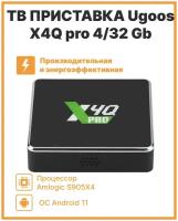 Медиаплеер Ugoos X4Q pro 4/32 Gb Amlogic S905X4 Android 11