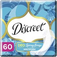 Discreet прокладки ежедневные Deo Spring Breeze Multiform, 60 шт