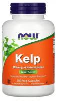 Капсулы NOW Kelp, 160 г, 250 шт