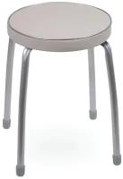 Табурет Nika Фабрик 2, с мягким сиденьем, 32 см, серый