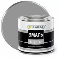Эмаль алкидная (А) Лакра НЦ-132, серый, 1.7 кг
