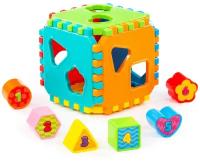 Развивающая игрушка Полесье Куб в коробке, 92106, ассорти