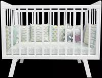 Кроватка детская Incanto Anniken цвет белый/белый