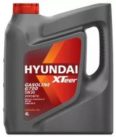 Синтетическое моторное масло HYUNDAI XTeer Gasoline G700 5W-30, 4 л