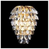 Настенный светильник Crystal Lux Charme AP3 Gold/Transparent