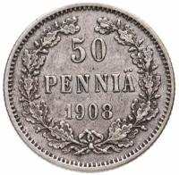 50 пенни (pennia) 1908 L