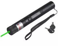 Лазерная указка с зелёным цветом луча Green Laser Pointer 303, Дальность 2000м / Лазер