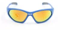 Очки велосипедные солнцезащитные UV400, детские, синие